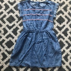 Chambray girls dress Gymboree size 6